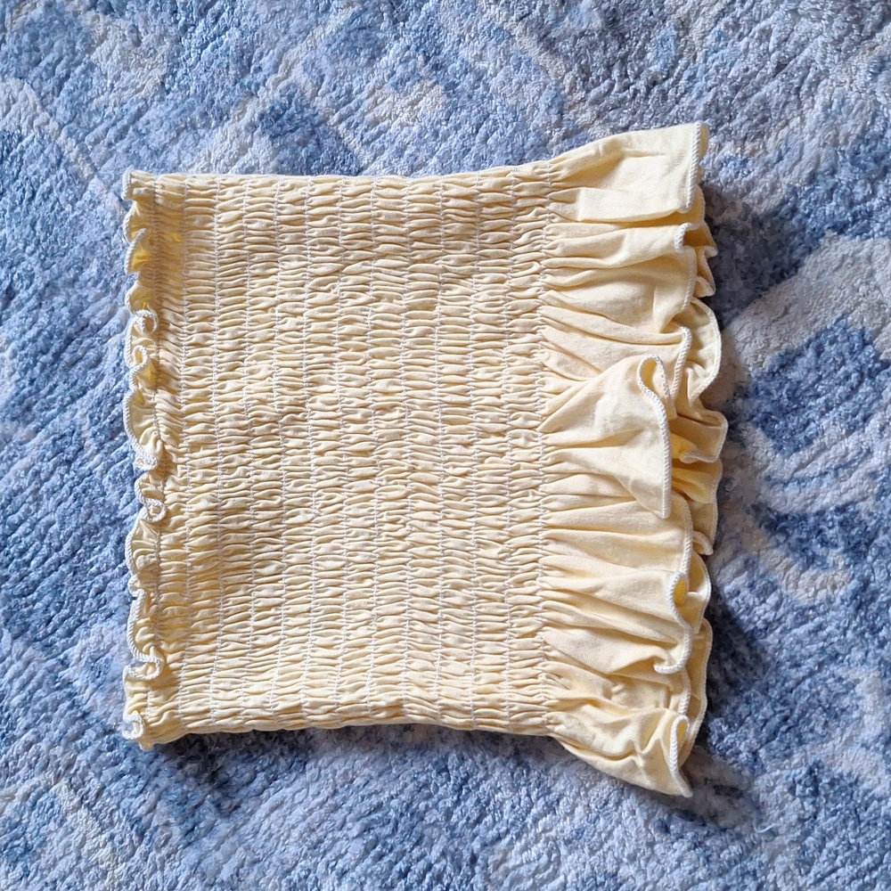 EUC Ivy + Main cropped tube top, size XS
